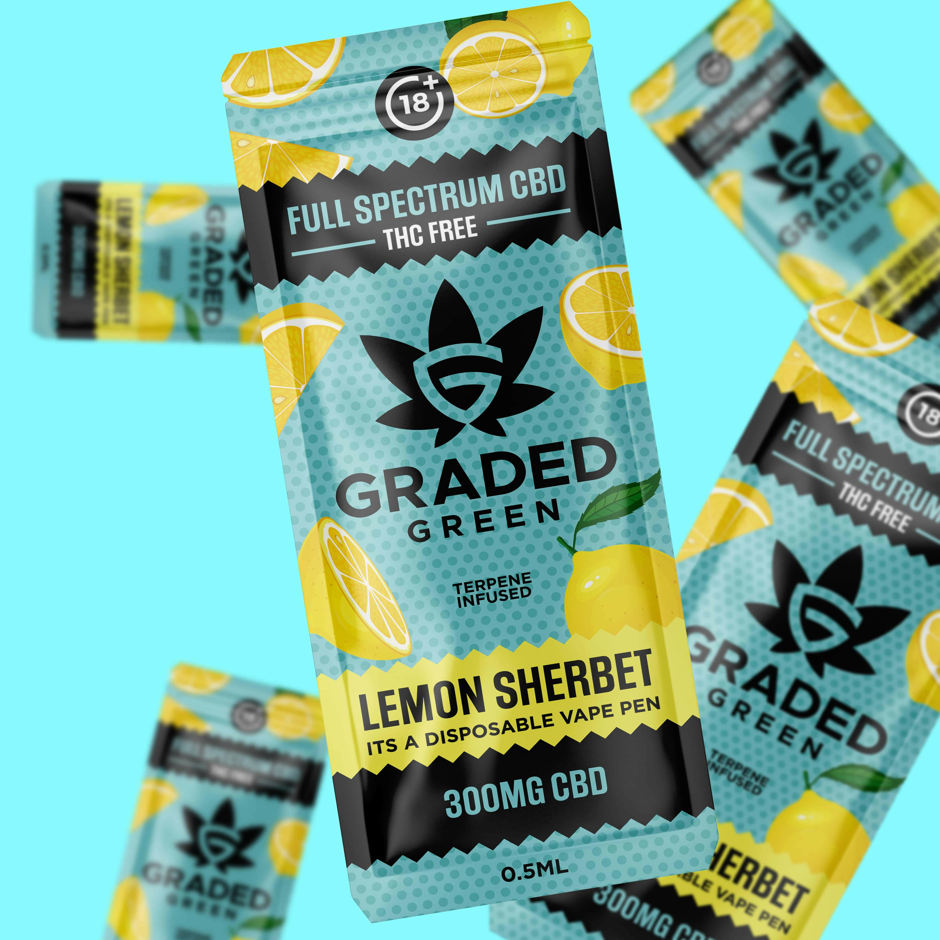 Lemon Sherbet Disposable CBD Vape Pen