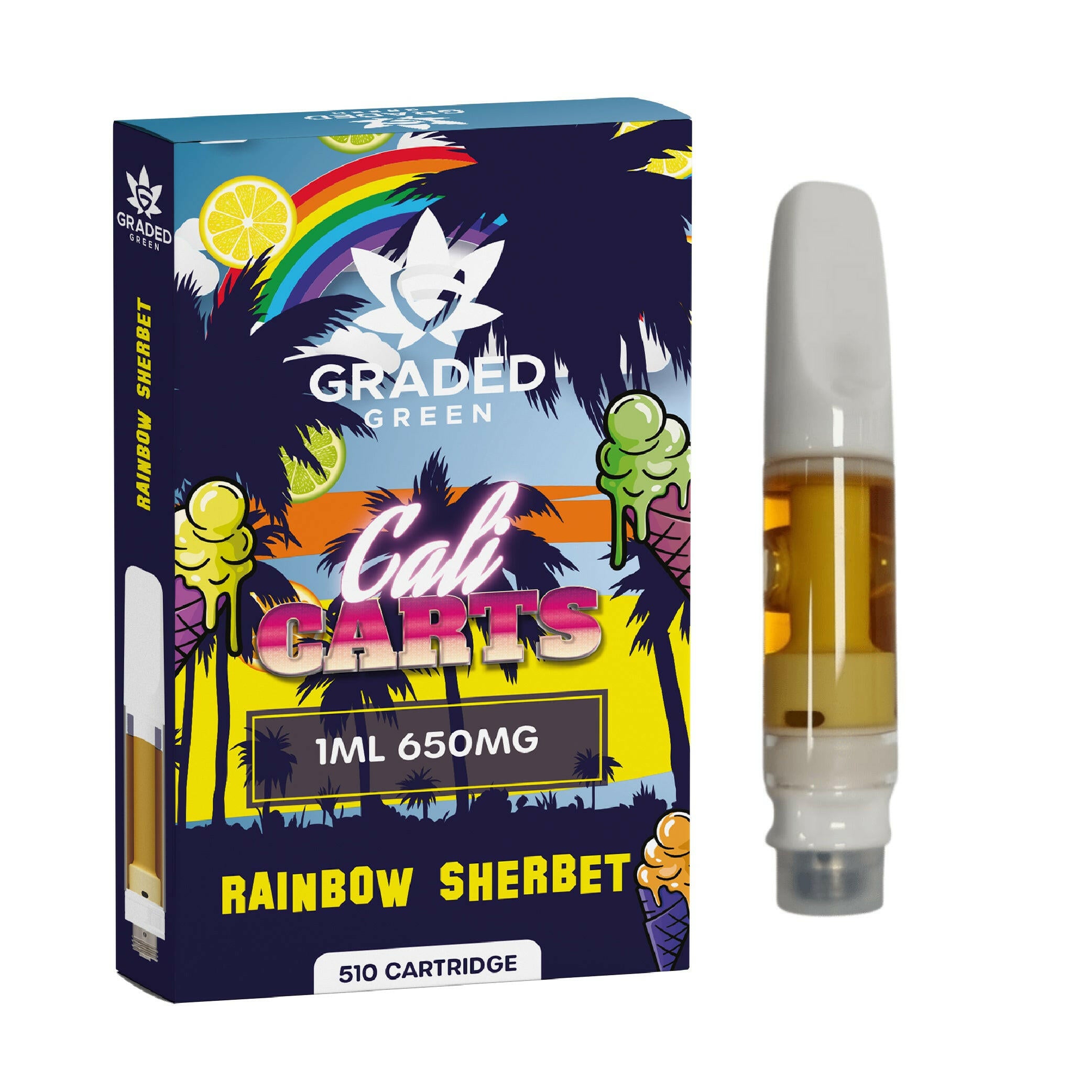 Rainbow Sherbet 900mg HHC Vape Cart