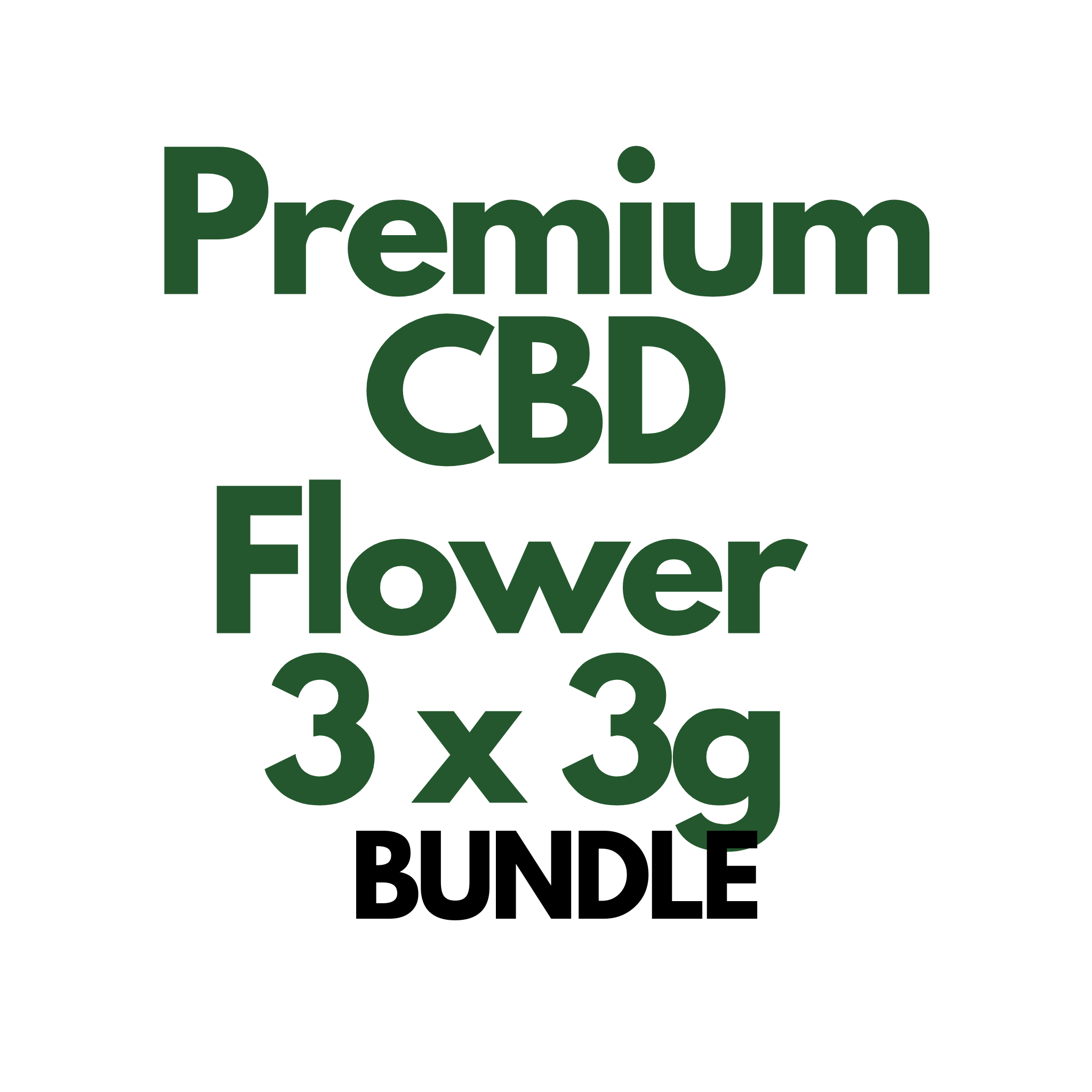 Premium CBD Flower 3 x 3g Bundle Deal